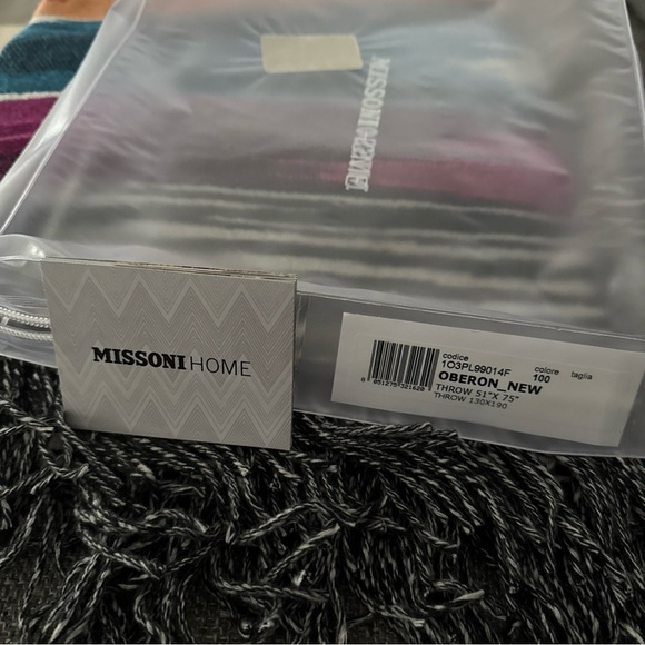 Missoni Home Oberon _ New throw‎ blanket - Picture 9 of 10